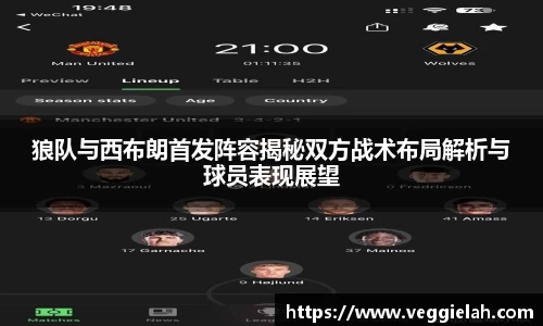 狼队与西布朗首发阵容揭秘双方战术布局解析与球员表现展望
